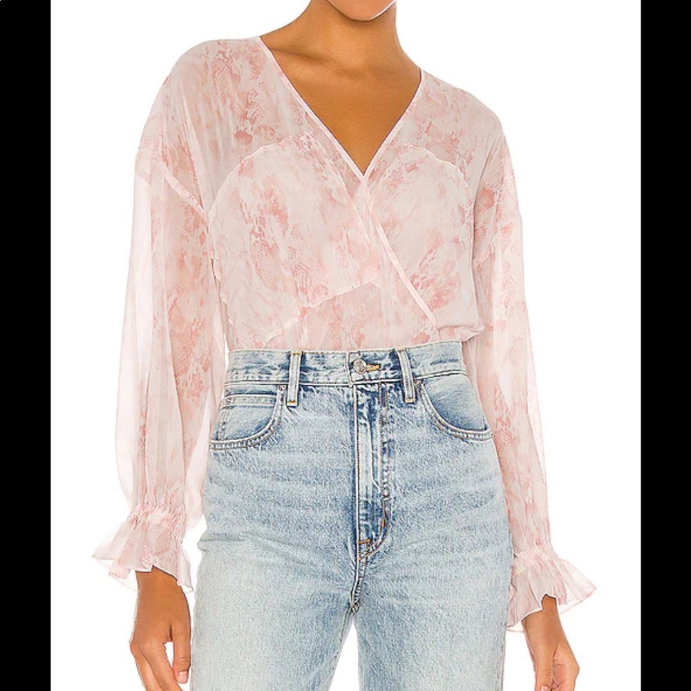 All Saints Flowy Top